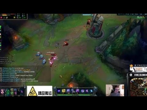 Bjergsen妖姬vs阿卡丽  第一视角