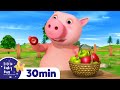 The Pig Eats An Apple Nursery Rhymes And Kids Songs Little Baby Bum