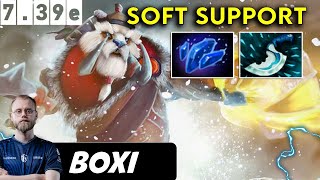 Boxi Tusk Soft Support - Dota 2 Patch 7.39e Pro Player Gameplay
