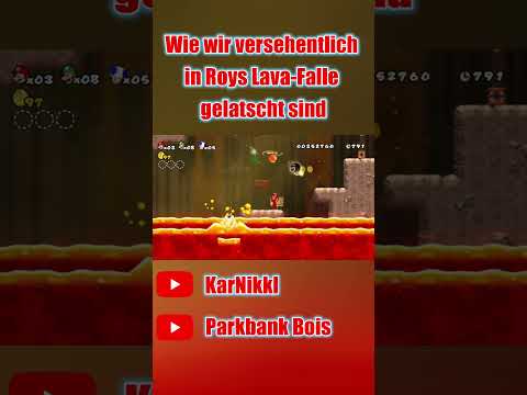 Wie wir versehentlich in Roys Lava-Falle gelatscht sind
