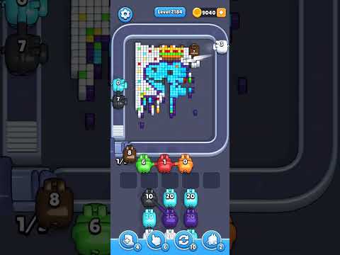 Pixel Flow Level 2184 Walkthrough