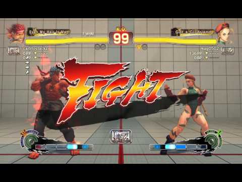 Ultra Street Fighter IV battle: Evil Ryu vs Cammy
