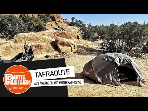 Als Anfänger auf Motorrad-Reise - Camping in Tafraoute (Folge 41)