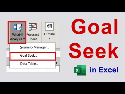 Trial-and-Error Using Goal Seek in Excel