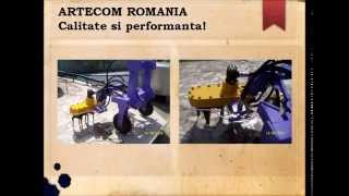 preview picture of video 'Utilaje agricole produse in Romania - Freza cu palpator produsa de Artecom Romania'