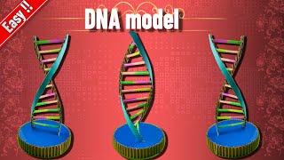 How to Craft a Stunning Cardboard DNA Model | Ultimate DIY Science Project Guide!