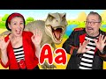 ABC Dinosaur Song For Kids Fun Alphabet Phonics Learn The Alphabet And ABCs