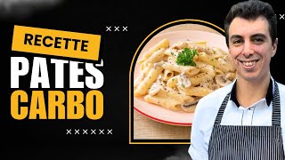 La PRESQUE vraie recette des PÂTES CARBONARA - Torlk Cooking