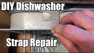 DIY Frigidaire Dishwasher Strap Repair — Model FGHD2433KB1