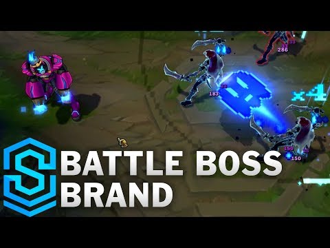 Battle Boss Brand Skin Spotlight - League of Legends