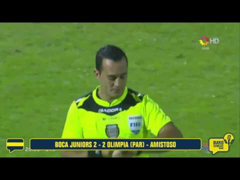 Boca Jrs. 2 - 2 Olimpia (Par) - Amistoso