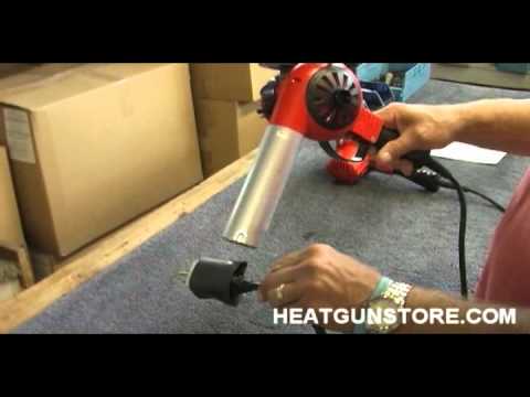 Eddy Mark IV Heat Gun Features and Demonstration