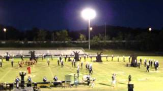 preview picture of video 'Brentwood High School Band at the Williamson County Exhibition 9/18/2010'
