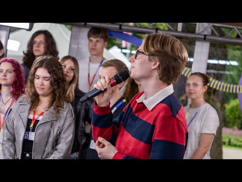 EDUARDS REDIKO UN CĒSU MŪZIKAS VIDUSSKOLAS KORIS - Mana dziesma | LSM Svētku studija