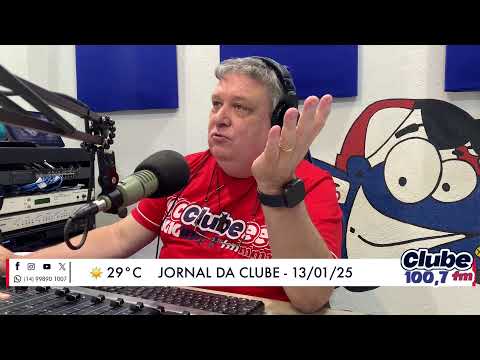 Jornal da Clube - 13/01/2025 - Edição do Almoço
