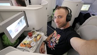 19 Hours in the SKY -  FINNAIR BUSINESS CLASS REVIEW | Miami - Helsinki - Bangkok