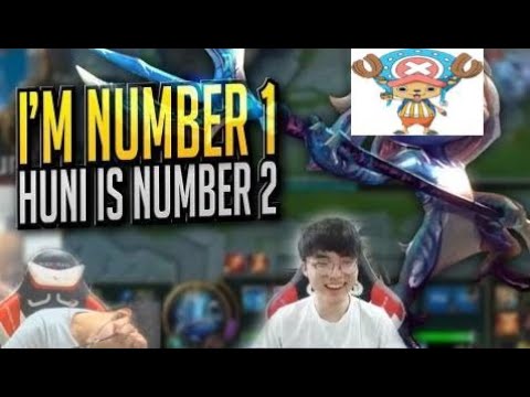Faker Stops Underestimating Huni - Faker Stream Highlights (Translated)