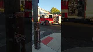City of Reading FD clearing a hazmat situation at 1039 Spring St #firetruck #firefighting