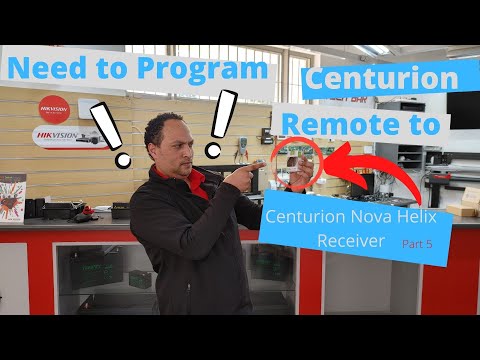 Centurion Nova Helix Receiver pulse to latch
