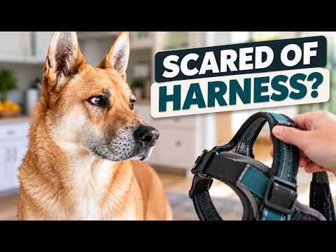 How to Help a Dog Who's Scared of the Harness
