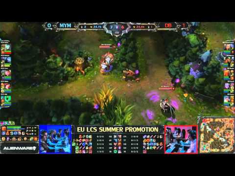 Dragonborn (DB) vs Meet Your Makers (MYM) (2/5) - League of Legends LCS 2013 EU