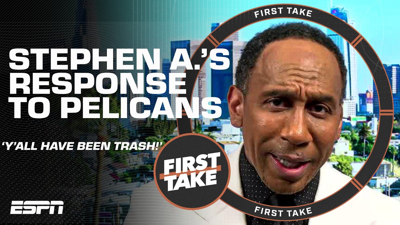 Stephen A. CALLS OUT Pelicans after X post: Y’ALL ARE HORRIBLE! YOU’VE BEEN HORRIBLE! | First Take