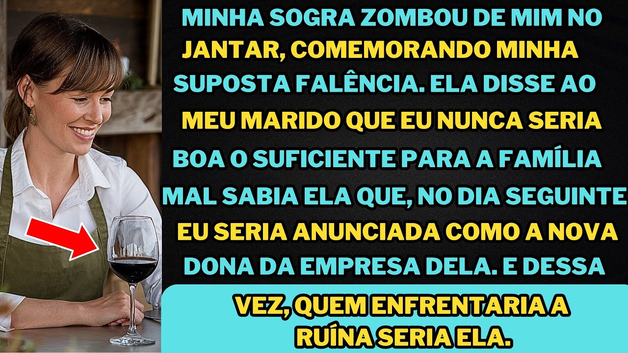 "Minha sogra destruiu minha empresa… mas ela não sabia que trabalhava para mim o tempo todo!"