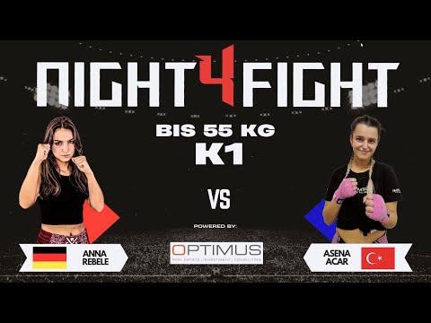 NIGHT4FIGHT 2022 - Rebele VS Acar - K1