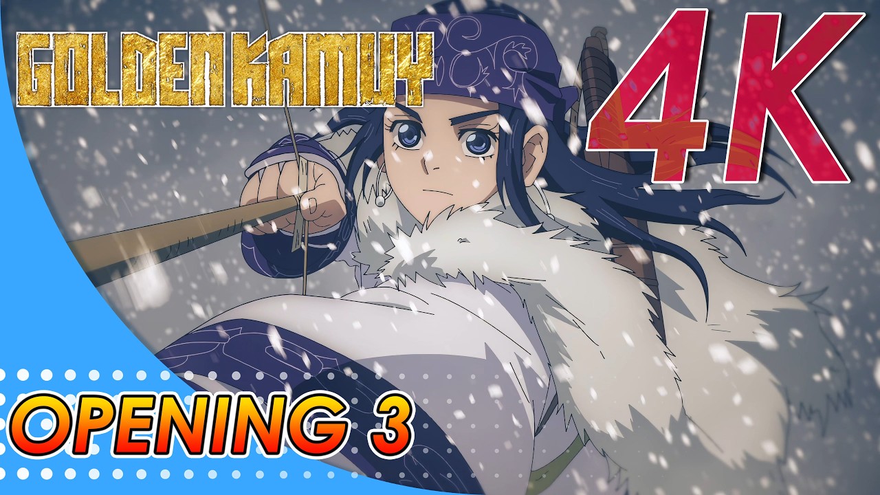 Golden Kamuy Opening 3 | Creditless | 4K 60FPS Remastered