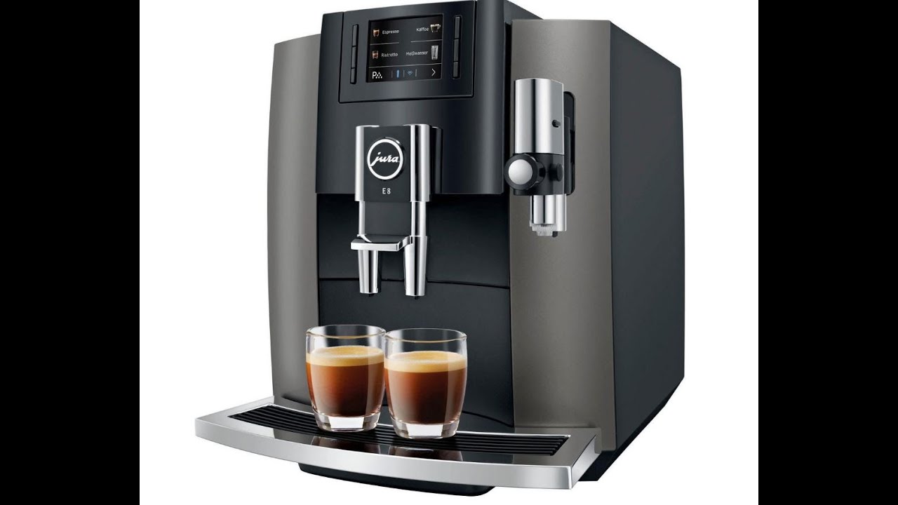 Jura E Serie schäumt nicht. Kein Milchschaum