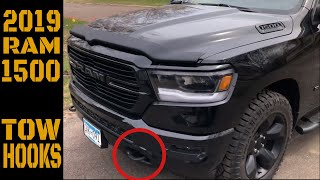 Ram 1500 Tow Hook Install (2019+)