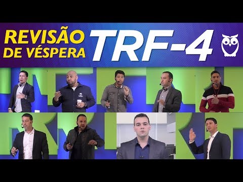 Revisão de Véspera TRF 4: Aulão Presencial