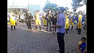 preview picture of video 'Festival de bandas de rio pardo,praça da matriz,banda marcial dos dragões 2014'