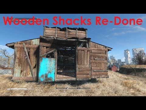 Fallout 4 Mod Review Wooden Shacks Redone