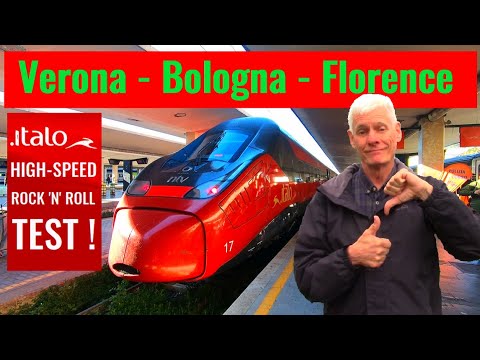 What did I think of .italo? Low speed and High speed trains Verona-Bologna-Florence.