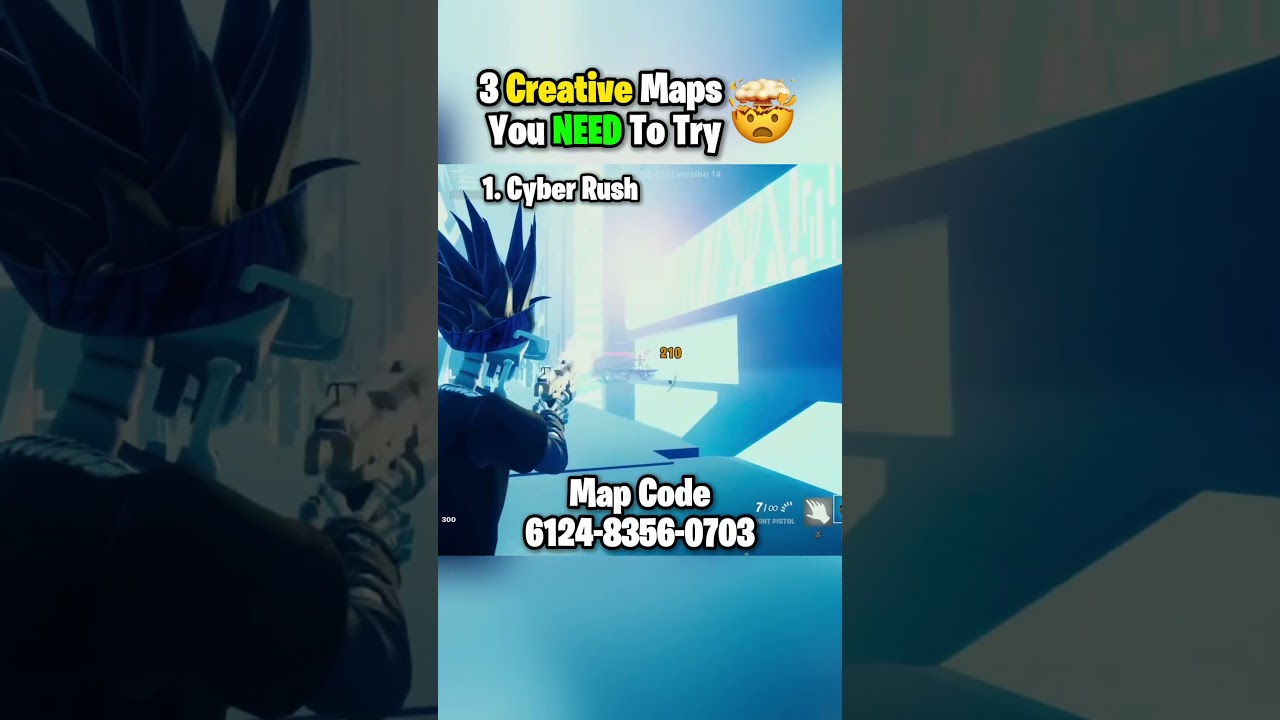 3 Creative Maps You Need To Try🤩#fortnite #gaming