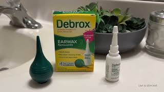 How to use Debrox®