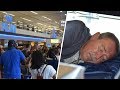 Storing op Schiphol: "Geen dekens, geen matjes, niks!"