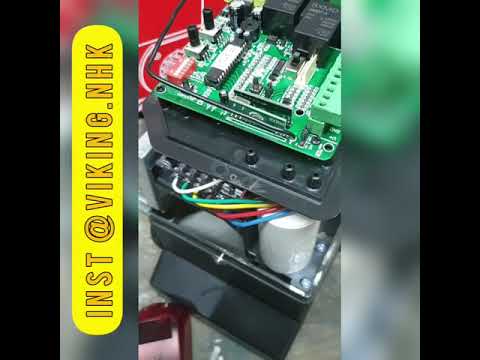 Подключение привода/двигателя откатных ворот DAMAST DMSL500, подключение фотоэлементов