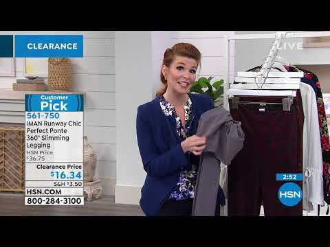 HSN | IMAN Global Chic Fashions Clearance 04.28.2019 - 06 AM