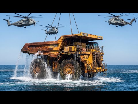 Reviving the Komatsu 930E Monster Salvaging a Giant Mining Truck from the Ocean Floor