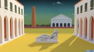De Chirico's 'Piazza d'Italia' 3D