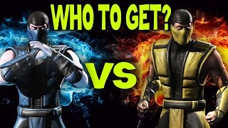 Klassic Scorpion or Klassic Sub-Zero. Who is better? (MKX Mobile)