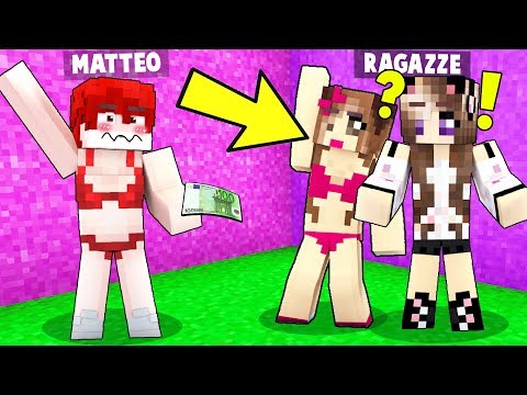 ENTRO NELLA CITTÀ DI SOLE RAGAZZE DA 100€! MA - Minecraft ITA