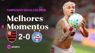 ARRASCAETA E PAQUETÁ MARCAM E MENGÃO VENCE MAIS UMA! FLAMENGO 2X0 BAHIA - MELHORES MOMENTOS