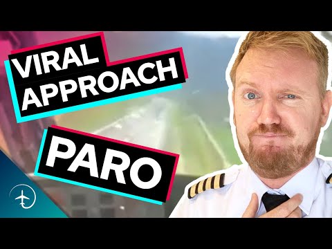 Unstabilized approach to Paro, Bhutan! | Viral React