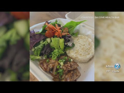 Da Cove Health Bar and Cafe gives free meals to those in need