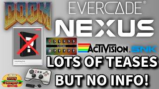 Evercade 2026 - Lots Of Teases BUT No Information - DOOM, Evercade Nexus Revealed BUT NO Details!