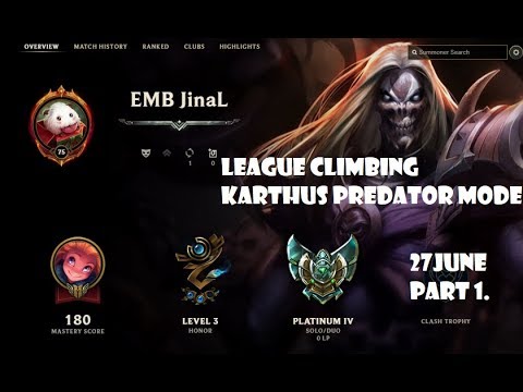 KARTHUS PREDATOR ON RANKED !