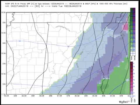 Sunday, January 27, 2019 Weather Xtreme Video